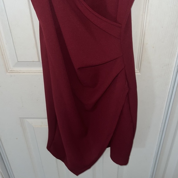 Red Mini Dress - Picture 4 of 5